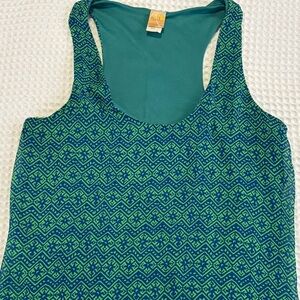 HONOLUA WAHINE Racerback High Low Dress EUC M